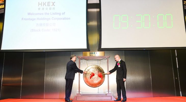 Frontage Holdings IPO debuts on SEHK
