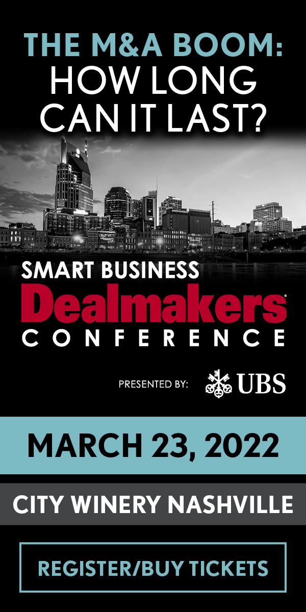 Nashville M&A Liquidity Events Smart Business Dealmakers